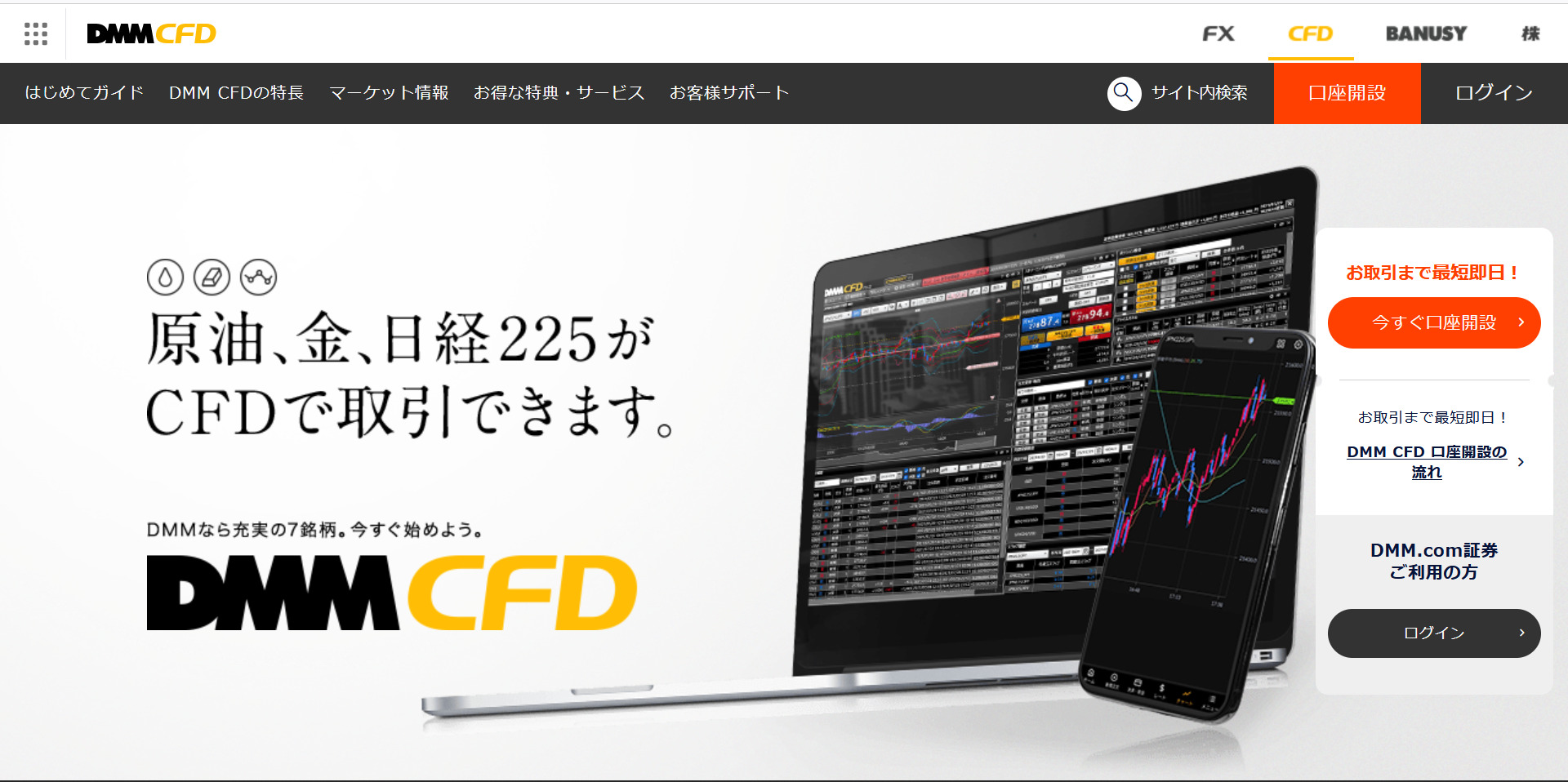 DMM　CFD