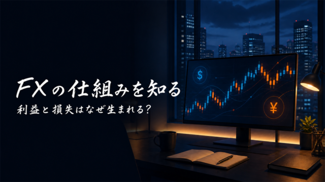 FXの仕組みを知る・利益と損失が生まれる理由