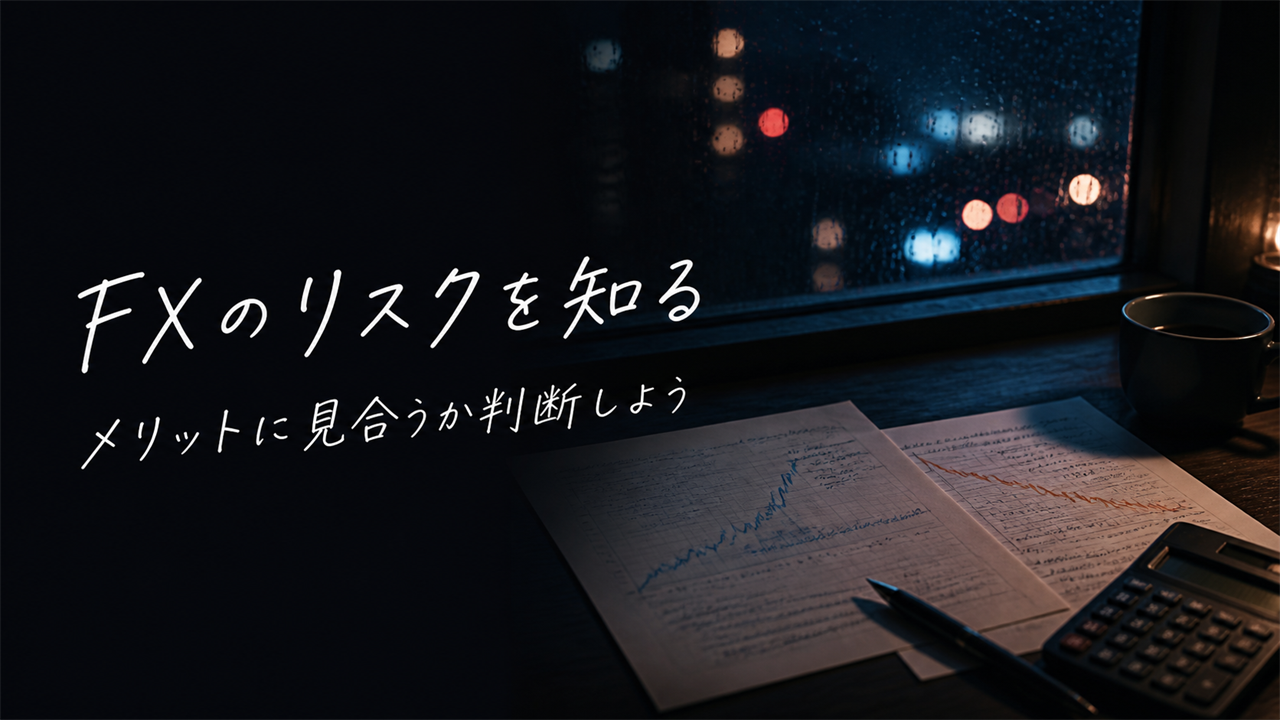 アイキャッチ画像_FXのリスクを知る・メリットに見合うか判断しよう